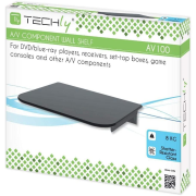 TECHLY ICA-DRS504 MENSOLA VETRO DVD/DDT 300*250MM VETRO