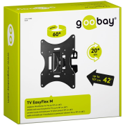 51893 GOOBAY STAFFA TV EASYFLEX M FINO A 42"