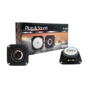 SP1043 P-1043 COPPIA CASSE 10CM 100W PLUG&SOUND