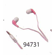 94731 KE100 KEMBER CUFFIA IN-EAR NO MICROFONO ROSA