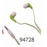 94728 KE220 KEMBER CUFFIA IN-EAR C/MIC VERDE