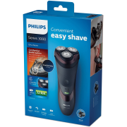 S3520/06 PHILIPS SERIES 3000 RASOIO 3 TESTINE RICARICABILE