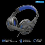 23250 TRUST RAVU CUFFIA GAMING PS4 CON MICROFONO JACK 3.5
