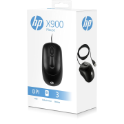 HP X900 MOUSE C/FILO DPI1000 3BOTTONI