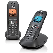 TIM GIGASET A540 DUO CORDLESS DOPPIO, VIVAVOCE, FUNZIONE INTERFONO
